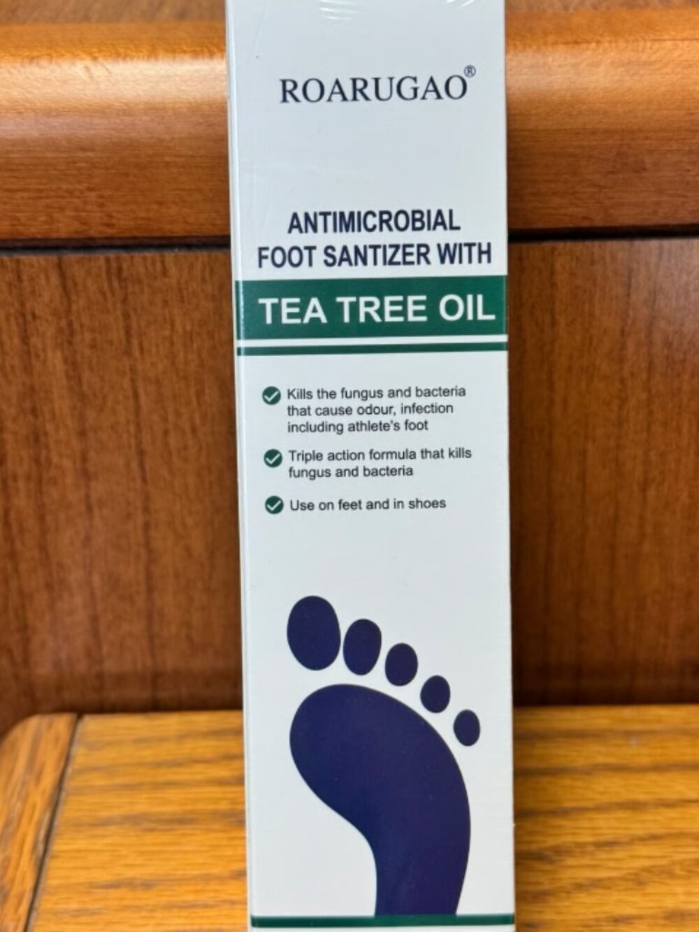 Antimicrobial Foot Sanitizer with Tea Tree Oil